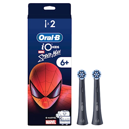Aufsteckbürsten Kinder iO Spiderman Sanfte Reinigung, ab 6 Jahren, 2 St