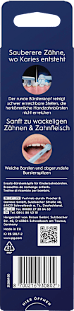 Aufsteckbürsten Kinder iO Stitch Sanfte Reinigung, ab 6 Jahren, 2 St