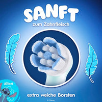 Aufsteckbürsten Kinder iO Stitch Sanfte Reinigung, ab 6 Jahren, 2 St
