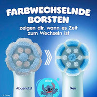 Aufsteckbürsten Kinder iO Stitch Sanfte Reinigung, ab 6 Jahren, 2 St