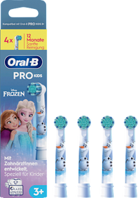 Aufsteckbürsten Kinder PRO Frozen Die Eiskönigin, ab 3 Jahren, 4 St