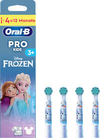 Aufsteckbürsten Kinder PRO Frozen Die Eiskönigin, ab 3 Jahren, 4 St