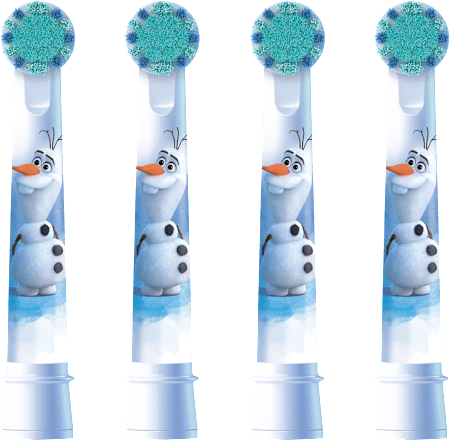 Aufsteckbürsten Kinder PRO Frozen Die Eiskönigin, ab 3 Jahren, 4 St