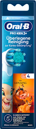 Aufsteckbürsten Kinder PRO König der Löwen, ab 3 Jahren, 4 St Oral-B