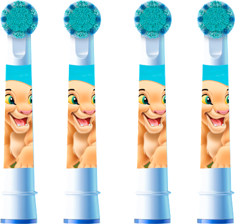 Aufsteckbürsten Kinder PRO König der Löwen, ab 3 Jahren, 4 St Oral-B