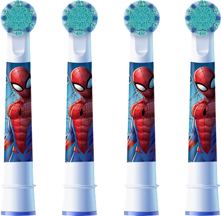 Aufsteckbürsten Kinder PRO Spiderman, ab 3 Jahren, 4 St Oral-B