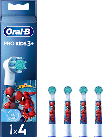 Aufsteckbürsten Kinder PRO Spiderman, ab 3 Jahren, 4 St Oral-B