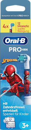 Aufsteckbürsten Kinder PRO Spiderman, ab 3 Jahren, 4 St