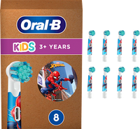 Aufsteckbürsten Kinder Spiderman, ab 3 Jahren, extra weich, 8 St