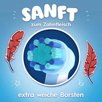 Aufsteckbürsten Kinder Spiderman, ab 3 Jahren, extra weich, 8 St