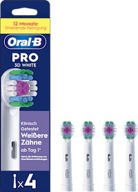 Aufsteckbürsten PRO 3D White, 4 St