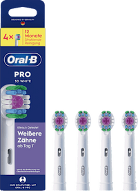 Aufsteckbürsten PRO 3D White, 4 St