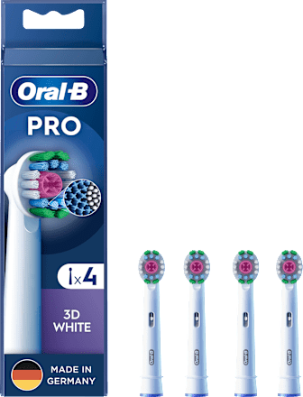 Aufsteckbürsten PRO 3D White, 4 St Oral-B