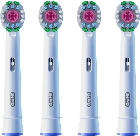 Aufsteckbürsten PRO 3D White, 4 St Oral-B