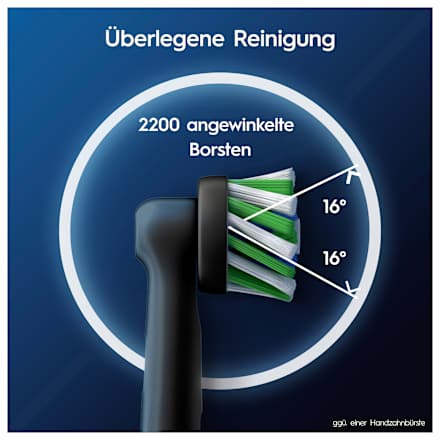 Aufsteckbürsten PRO CrossAction schwarz, 6 St Oral-B