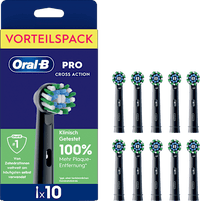 Aufsteckbürsten PRO CrossAction schwarz, 10 St