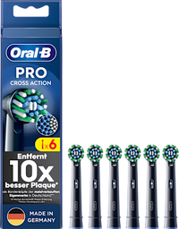 Aufsteckbürsten PRO CrossAction schwarz, 6 St Oral-B
