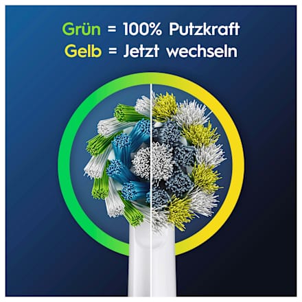 Aufsteckbürsten PRO CrossAction weiß, 8 St