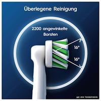 Aufsteckbürsten PRO CrossAction weiss, 4 St Oral-B