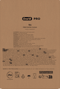 Aufsteckbürsten PRO Precision Clean, 10 St