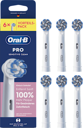 Aufsteckbürsten PRO Sensitive Clean, 6 St