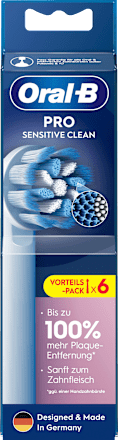 Aufsteckbürsten Pro Sensitive Clean, 6 St Oral-B