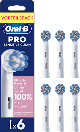 Aufsteckbürsten PRO Sensitive Clean, 6 St