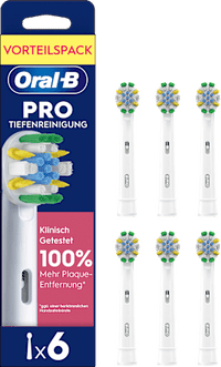 Aufsteckbürsten PRO Tiefenreinigung, 6 St