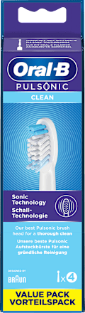 Aufsteckbürsten Pulsonic Clean Vorteilspack, 4 St