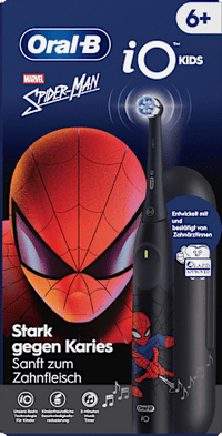 Elektrische Zahnbürste iO Kinder Spiderman mit Reiseetui, ab 6 Jahren, 1 St