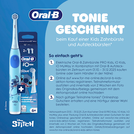 Elektrische Zahnbürste iO My Way, ab 10 Jahren, 1 St Oral-B