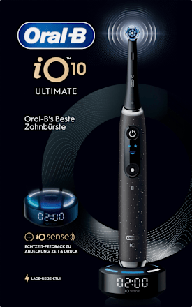 Elektrische Zahnbürste iO Series 10 Cosmic Black, 1 St
