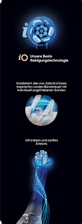 Elektrische Zahnbürste iO Series 10 Cosmic Black, 1 St