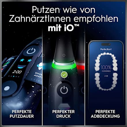 Elektrische Zahnbürste iO Series 10 Cosmic Black, 1 St