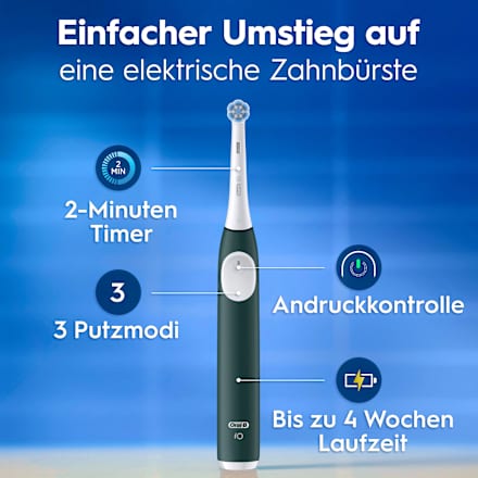 Elektrische Zahnbürste iO Series 2 Forest Green, 1 St