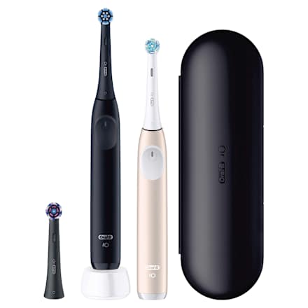 Elektrische Zahnbürste iO Series 2 Night Black + Calm Pink, 2 St Oral-B