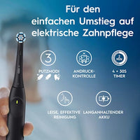 Elektrische Zahnbürste iO Series 2 Night Black + Calm Pink, 2 St Oral-B