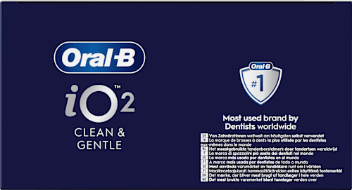 Elektrische Zahnbürste iO Series 2 Night Black + Calm Pink, 2 St Oral-B