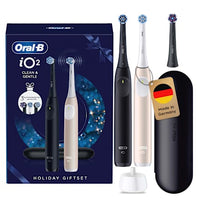 Elektrische Zahnbürste iO Series 2 Night Black + Calm Pink, 2 St Oral-B