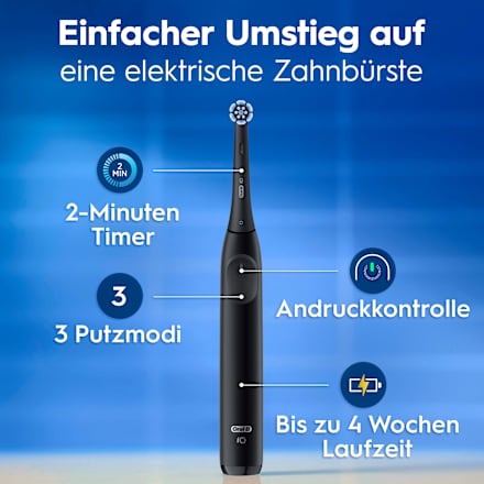 Elektrische Zahnbürste iO Series 2 Night Black, 1 St