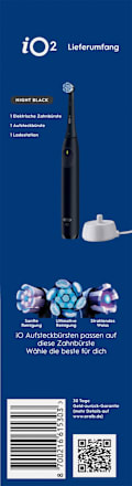 Elektrische Zahnbürste iO Series 2 Night Black, 1 St