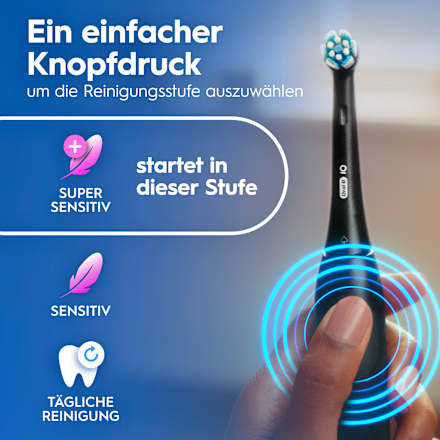 Elektrische Zahnbürste iO Series 2 Night Black, 1 St