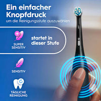 Elektrische Zahnbürste iO Series 2 Night Black, 1 St