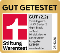Elektrische Zahnbürste iO Series 2 Night Black, 1 St
