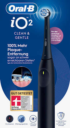 Elektrische Zahnbürste iO Series 2 Night Black, 1 St