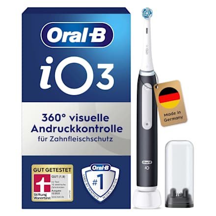 Elektrische tandenborstel iO Serie 3 zwart, 1 st.