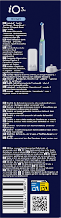 Elektrische tandenborstel iO Serie 3 ijsblauw, 1 stuk