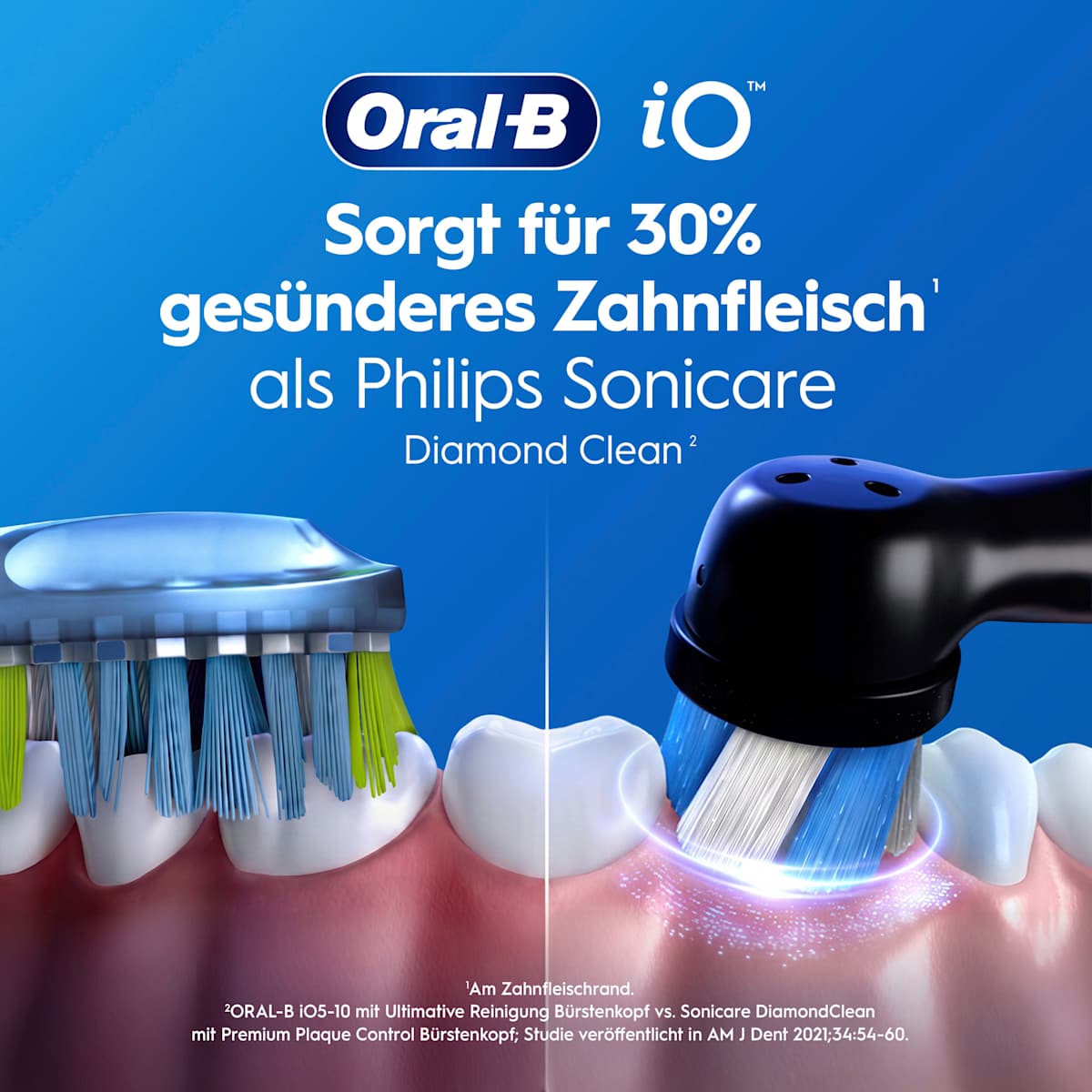 Oral-B Elektrische Zahnbürste iO Series 3 Leopard Edition, 1 St