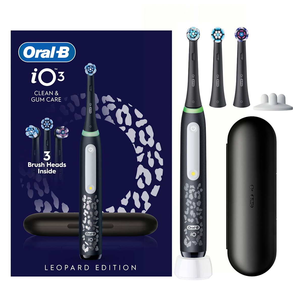 Oral-B Elektrische Zahnbürste iO Series 3 Leopard Edition, 1 St