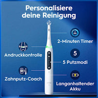 Elektrische Zahnbürste iO Series 5 Quite White, 1 St
